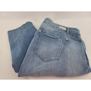 Democracy‎  Womens 16 Girlfriend Distressed Stretch  Ankle Jeans